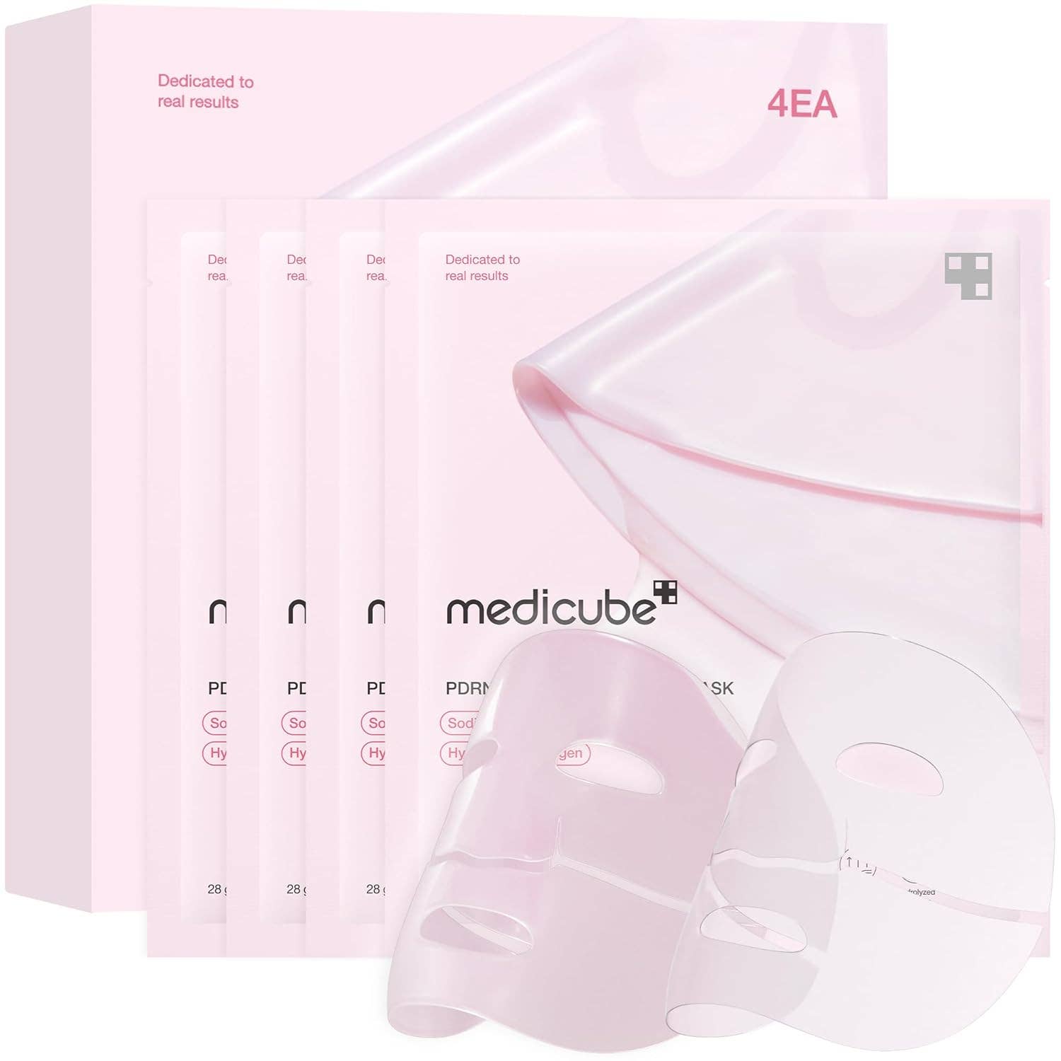 Masque Collagène Coréen Effet Glass Skin – Hydratation & Peau Repulpée en 15 min (4 feuilles)
