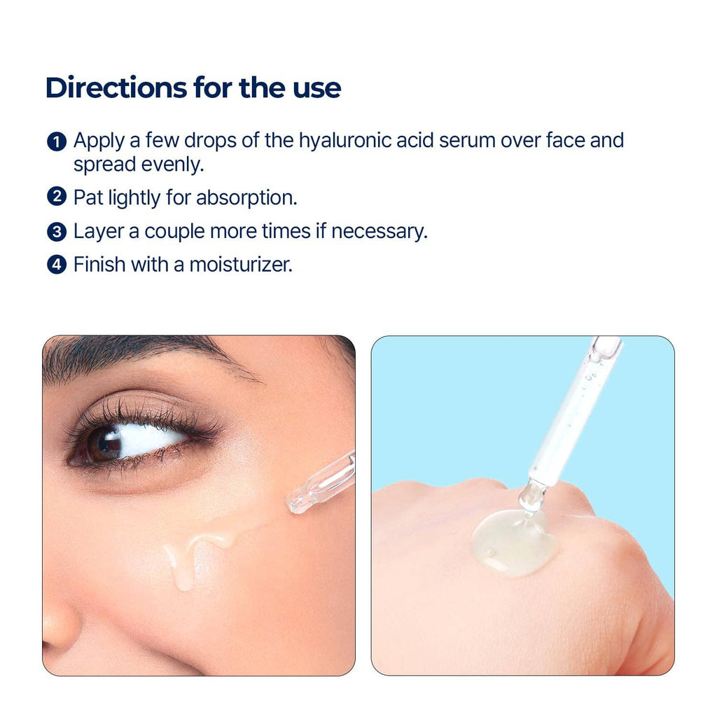 Sérum Coréen Acide Hyaluronique – Hydratation Intense & Peau Repulpée Instantanément