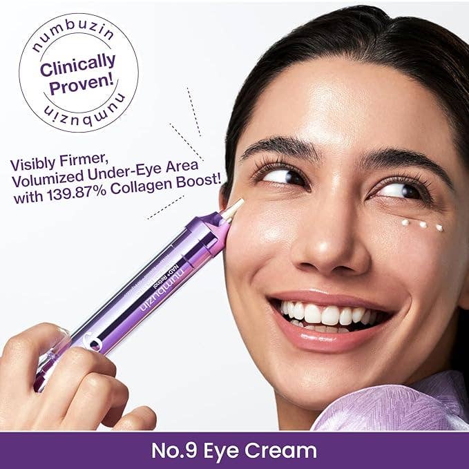 Crème Contour des Yeux Coréenne – Anti-Rides, Cernes & Poches (Regard Lisse & Lumineux)