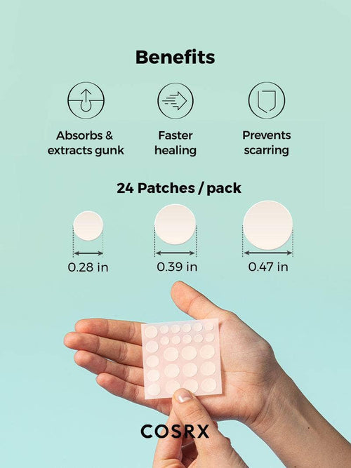 Patchs hydrocolloïdes coréens invisibles imperfections
