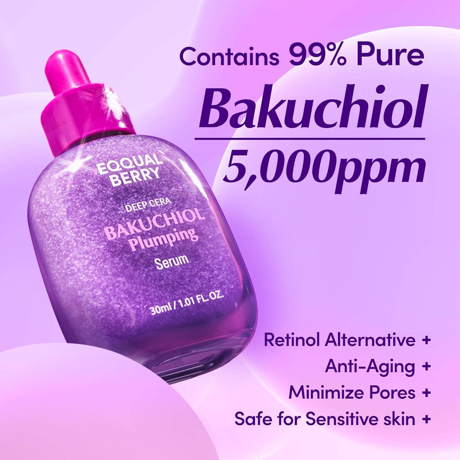 Sérum Anti-Âge Naturel – Peau Lisse & Repulpée Sans Irritation