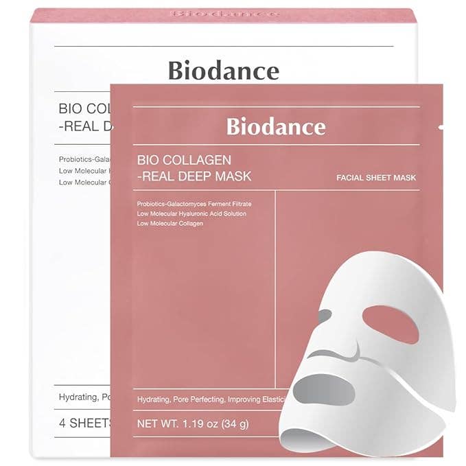 Masque Collagène Coréen de Nuit – Peau Repulpée & Effet Glass Skin au Réveil